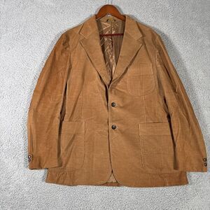 Vintage Levi's Panatela Sportswear Corduroy Blazer Sport Coat Men's 46L Western